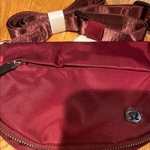 Lululemon Athletica Maroon Belt Bag